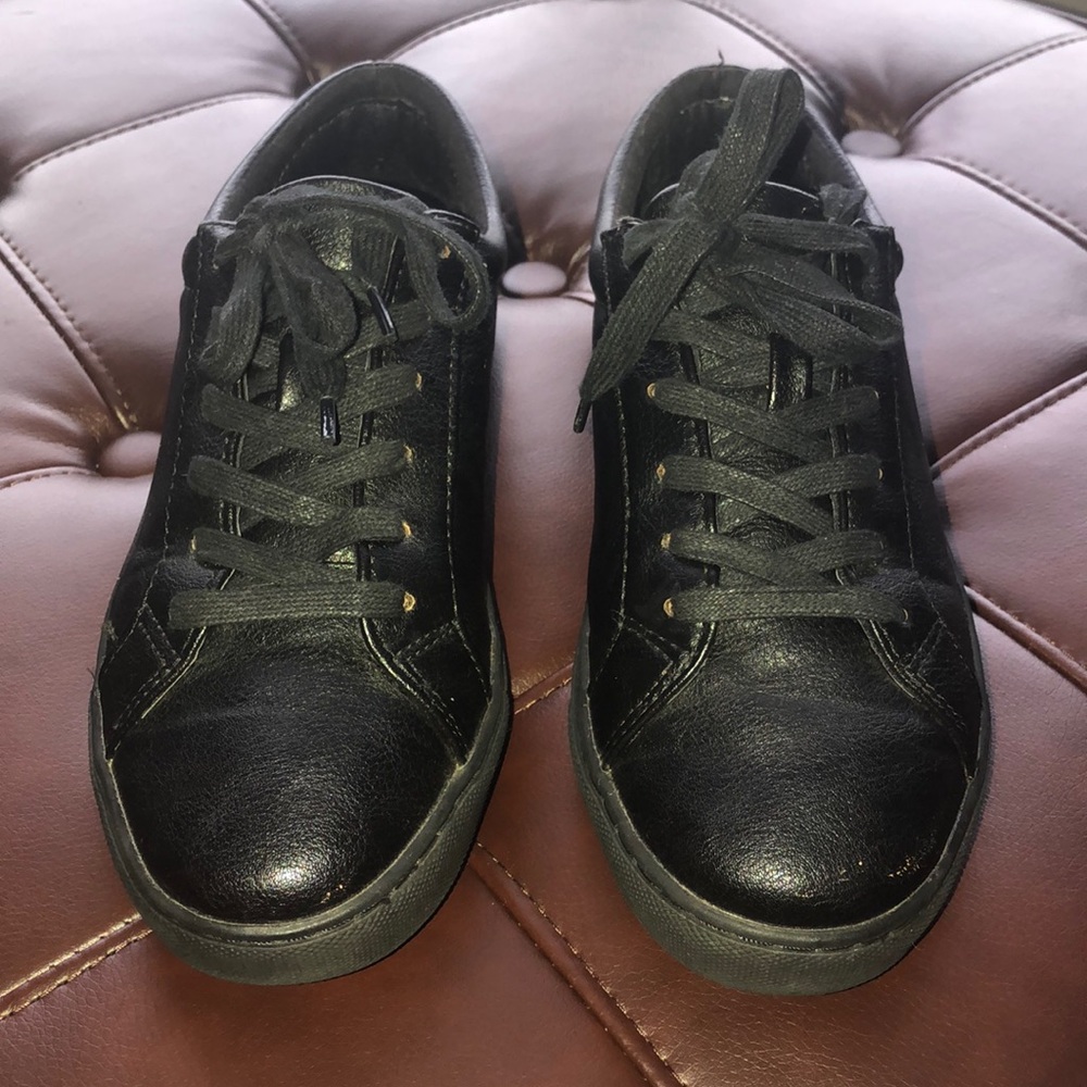Mens ASOS black sneakers